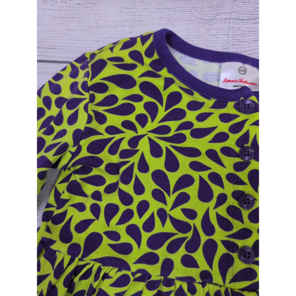 6 Hanna Andersson Neon Floral Play Dress - Picture 2 of 6